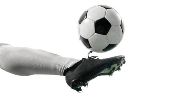 تصویر 3 از جوراب ورزشی فوتبال سفید کلاسیک